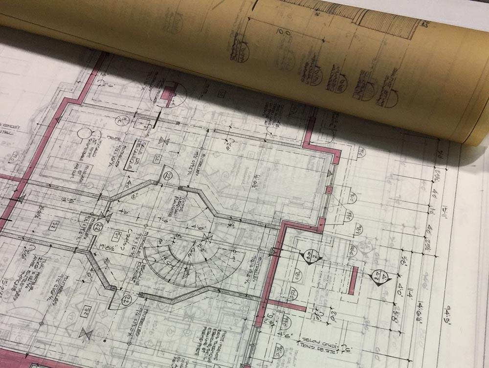 Scans et copies de plans