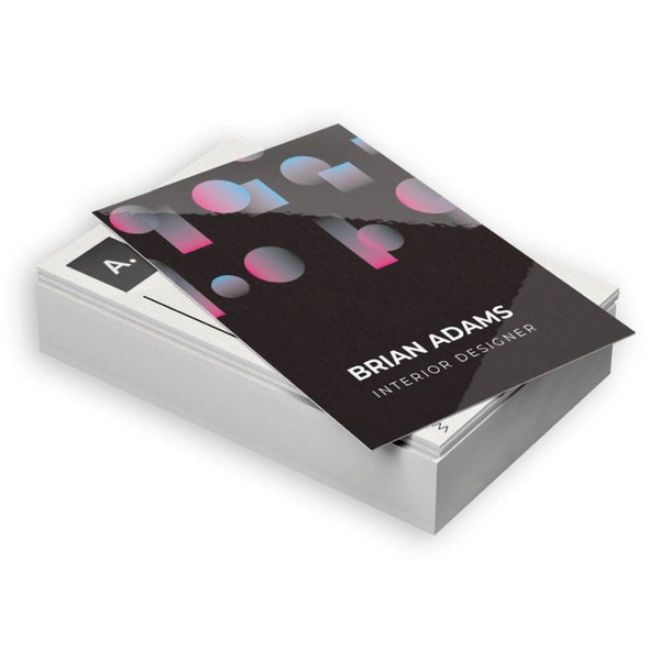 16pt UV Coated Glossy Business Card Printing - The Business Box