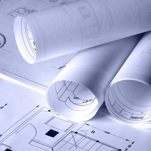 Architectural and Engineering Drawings 12X18 Blueprint Printing - The Business Box