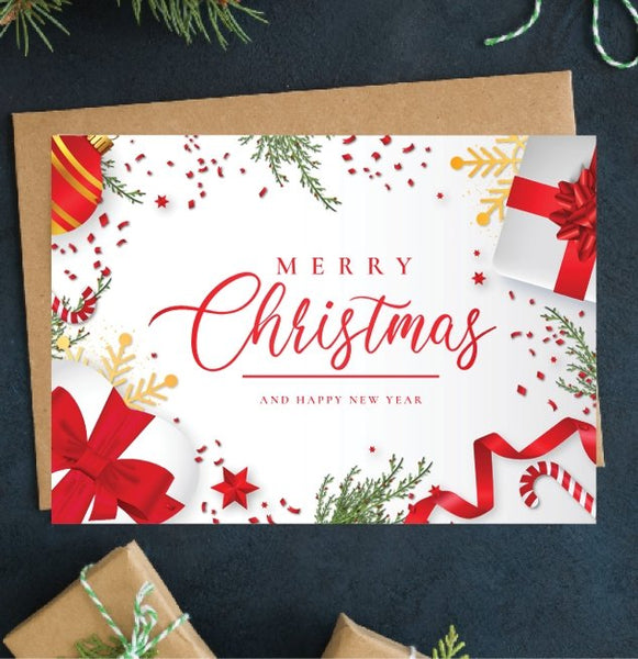DIY Folded Holiday Card - The Business Box