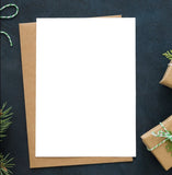 DIY Folded Holiday Card - The Business Box