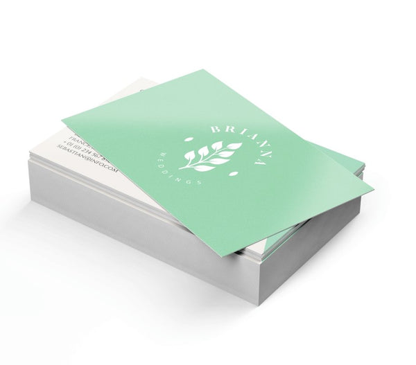 Soft Touch Matt Lamination Business Cards - The Business Box